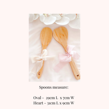 Load image into Gallery viewer, custom wooden engraved baking kitchen spoons wedding bridal shower gift