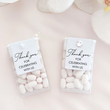 Load image into Gallery viewer, Personalized custom mints wedding party favors