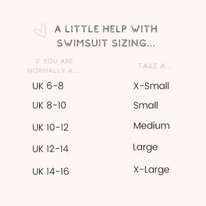 swimsuit sizing guide