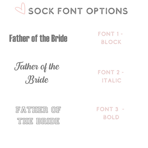 Sock font options